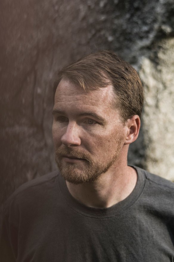 Author Gabriel Tallent in Little Cottonwood Canyon outside Salt Lake City.