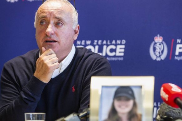 David Millane travelled to New Zealand to help with the search efforts for his daughter Grace.