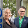 The festival curators Robert Buckingham and Fiona Scanlan