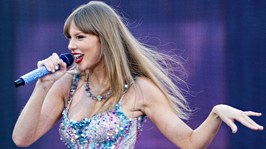 Taylor Swift has applied to have her voice and image trademarked. Note: this image is not the visual used in her application.