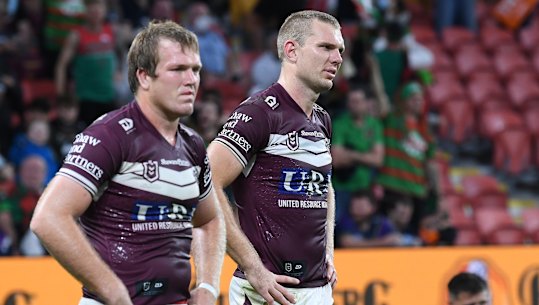 Jake and Tom Trbojevic aren’t happy with the direction the club is heading.