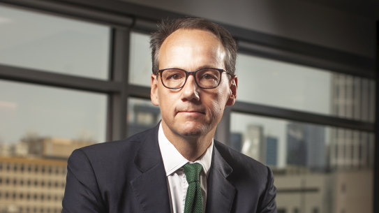 ASIC chairman James Shipton.