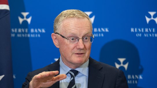 RBA governor Philip Lowe.