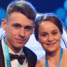 Ashleigh Barty and Alex de Minaur share Newcombe Medal