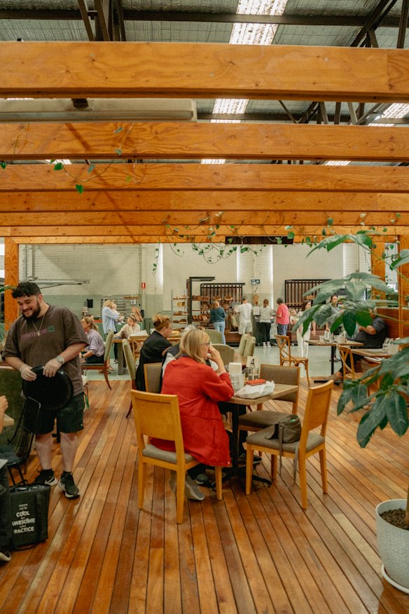 Inside The Flour House’s Highett HQ.