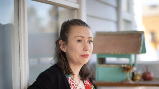 Trickey said she had been price out of her old suburb, Footscray.