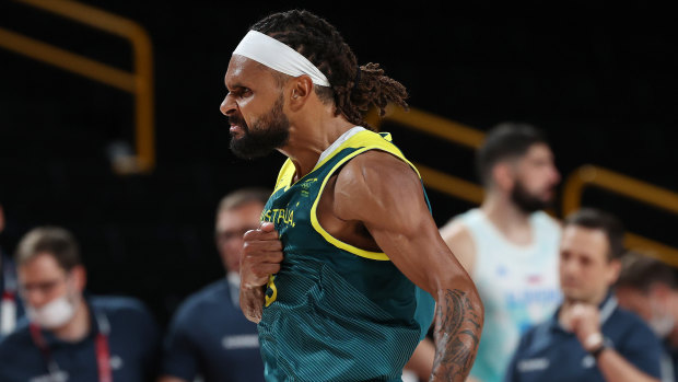Mills carries the flag, then his nation, and leads Boomers to bronze