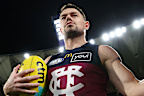 Lachie Neale at the Cattery on Thursday night.
