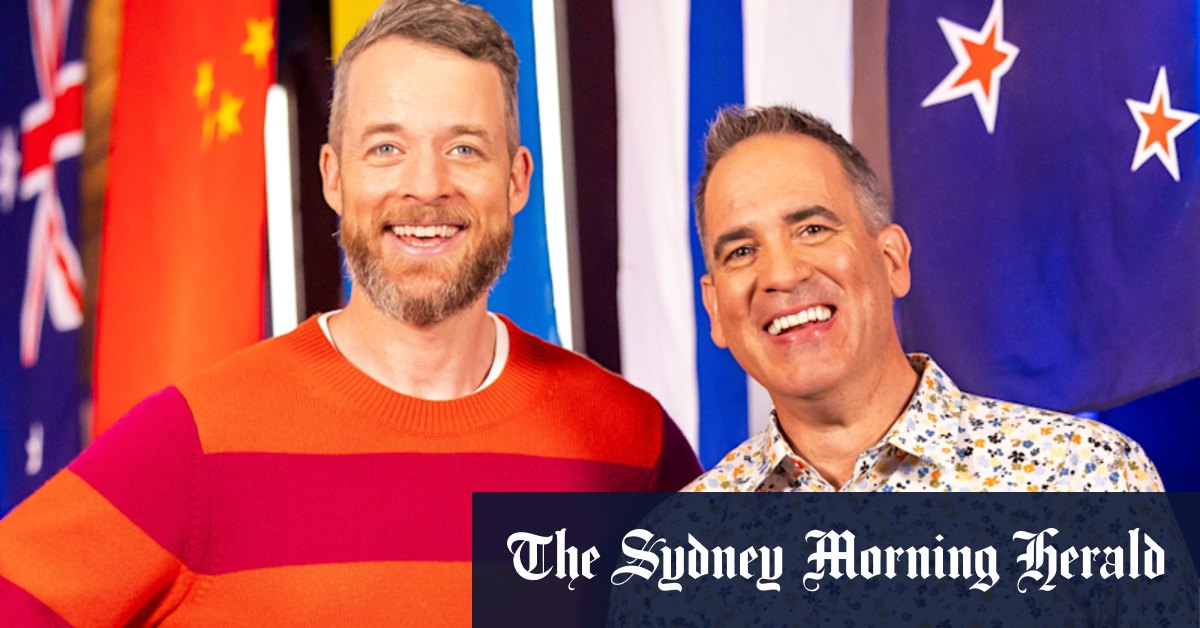 Behind the Scenes with hamish Blake and Ryan ‘Brickman’