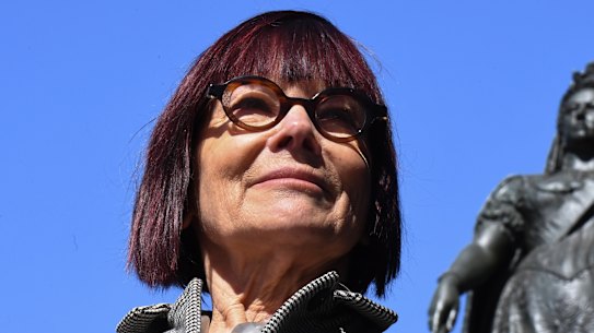 Professor Jenny Hocking in August, when the High Court decided to hear her case.