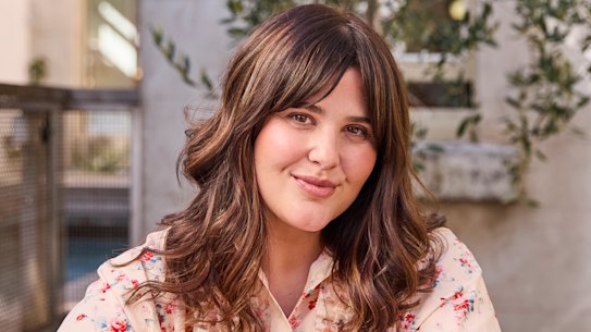 Julia Busuttil Nishimura pictured in her new cookbook, Simple Pleasures.