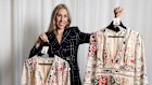 Can you spot the fake? Lauren Kennedy with two Zimmermann dresses - the one on the right is a fake.