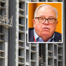 NSW Building Commissioner David Chandler is cracking down on poor quality buildings.