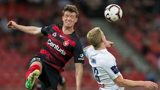 In doubt: Patrick Ziegler could miss the Sydney derby.