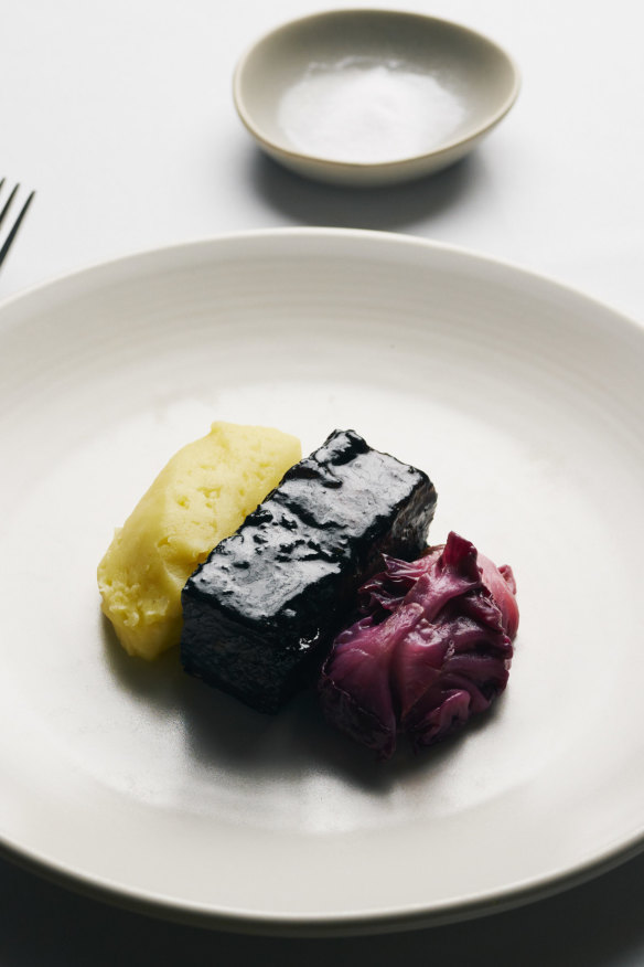 Balsamic braised beef ribs.