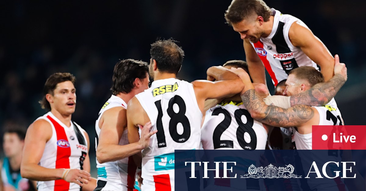 Afl Live Updates Carlton Blues V North Melbourne Kangaroos Sydney Swans V Hawthorn Hawks Port Adelaide Power V St Kilda Saints