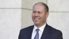 Treasurer Josh Frydenberg brought in the big guns for his singing cameo on ABC's Insiders on Sunday.