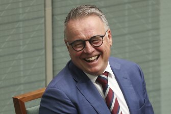 Il deputato laburista Joel Fitzgerald era in parlamento all'inizio di quest'anno.