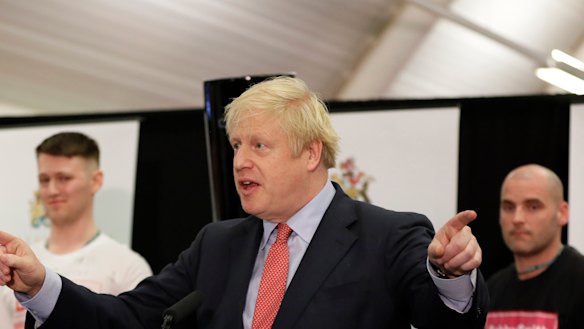 Boris Johnson has won an overwhelming majority.