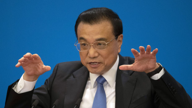 Li Keqiang said China doesn't deliberately target a trade surplus, an issue that's been a source a tension with the US.