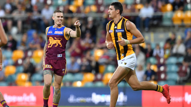 Point man: Dayne Beams stepped up to help the Lions snap their losing streak.