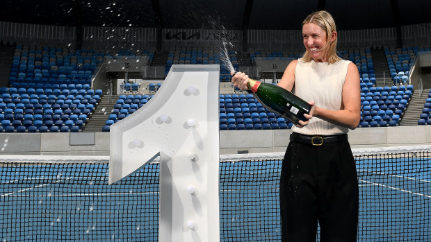 Storm Hunter has ended the tennis season as the world’s No.1 female doubles player.