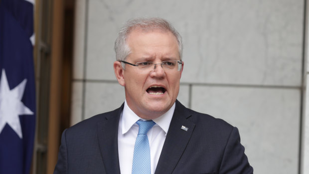 Australian Prime Minister Scott Morrison