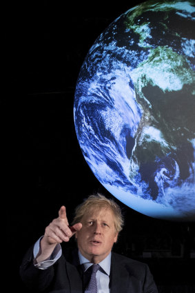 We want you as a climate recruit: British PM Boris Johnson.