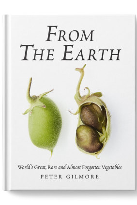Black chickpeas on From the Earth book cover.