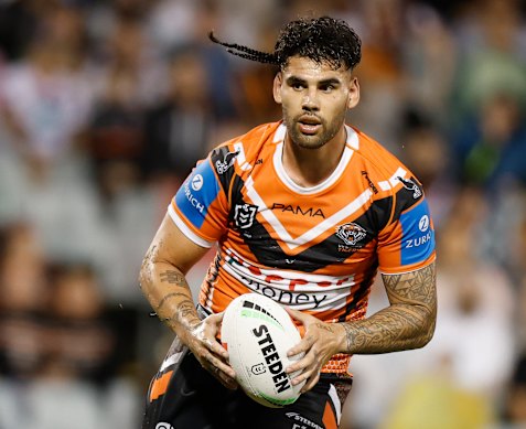 Terrell May played 80 minutes against the New Zealand Warriors.
