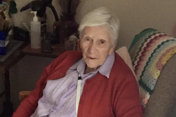 Clare Nowland, 95, who was Tasered by police in Cooma.