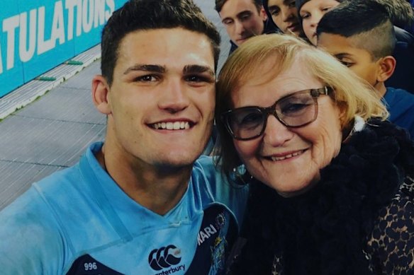 Nathan Cleary says his Nana is an inspiration.