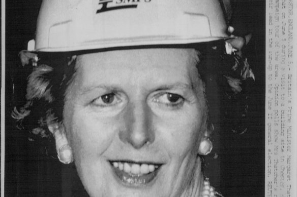 Margaret Thatcher believed in climate change 