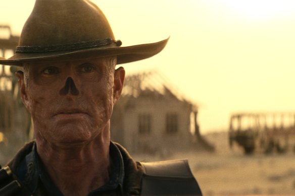 Walton Goggins as “the Ghoul” in Fallout.