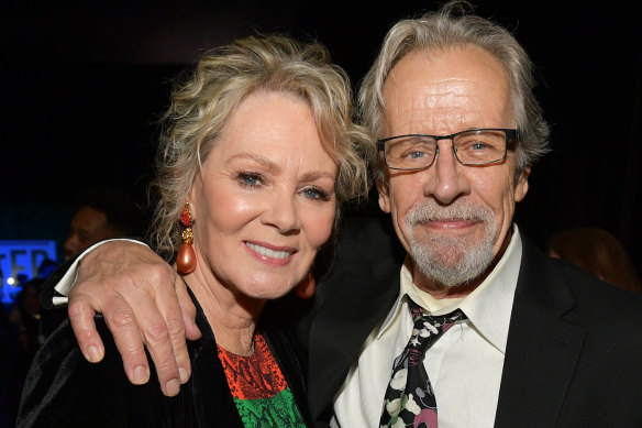 Jean Smart and Richard Gilliland at the Annual Critics’ Choice Awards in January 2020.