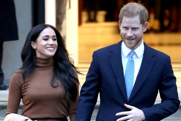 Forging their own path: Meghan Markle and Prince Harry.