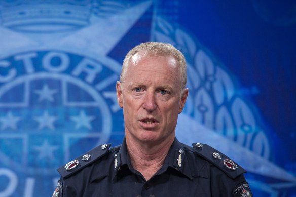 Victoria Police Deputy Commissioner Rick Nugent.