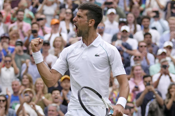 Novak Djokovic is gunning for his 21st grand slam singles title against Kyrgios.