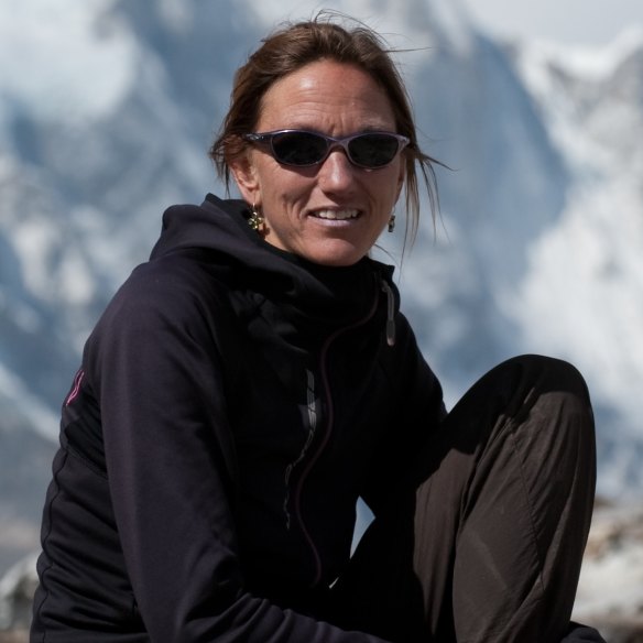 Himalayan climbing chronicler Billi Bierling.