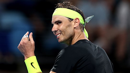 Nadal bristled at questions about retirement at the United Cup.