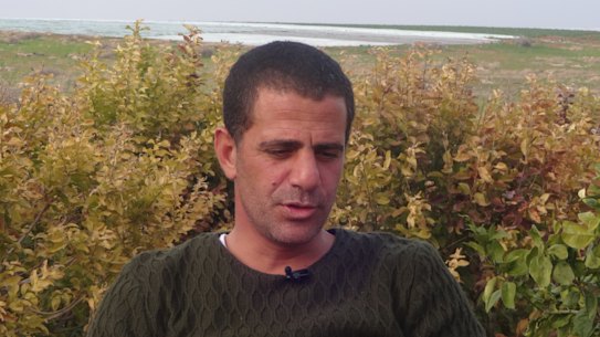 Rashed Khudairy, a farmer from Bardala and coordinator of the Jordan Valley Solidarity campaign.