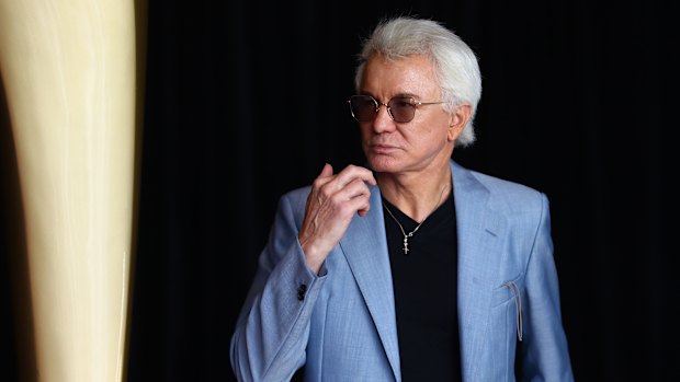 Baz Luhrmann at the AACTA announcemetn on the Gold Coast.