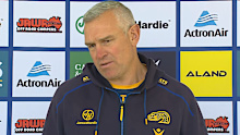 Jason Ryles speaks to media