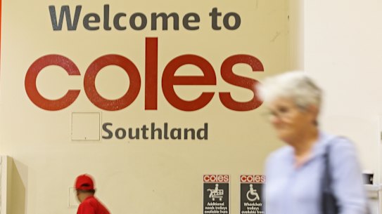 Coles has swung to profit growth for the first time in four years.