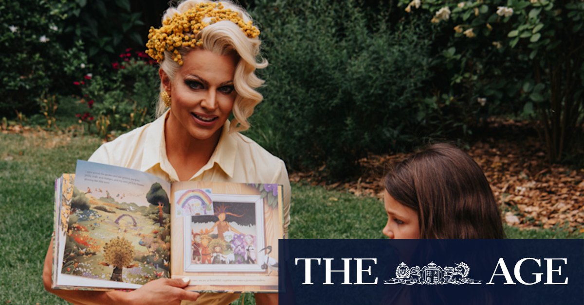 ‘Continuing to be visible’: Why Courtney Act’s children’s book is an antidote to right-wing rage
