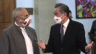 East Timor’s President Jose Ramos-Horta with China’s Foreign Minister Wang Yi in Dili in June.