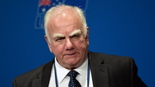 Alan Stockdale raised eyebrows at the NSW Liberal Women’s Council meeting.