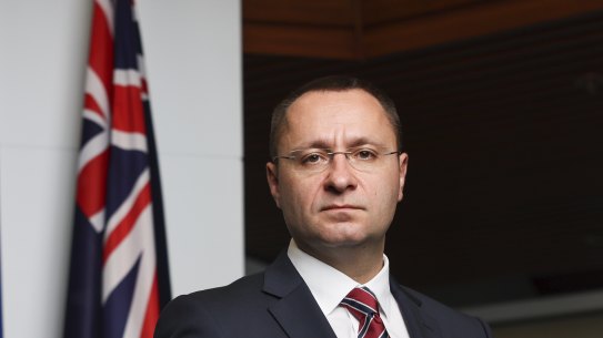 Ukrainian ambassador to Australia Vasyl Myroshnychenko is grateful for Australia’s support during the Russian invasion.