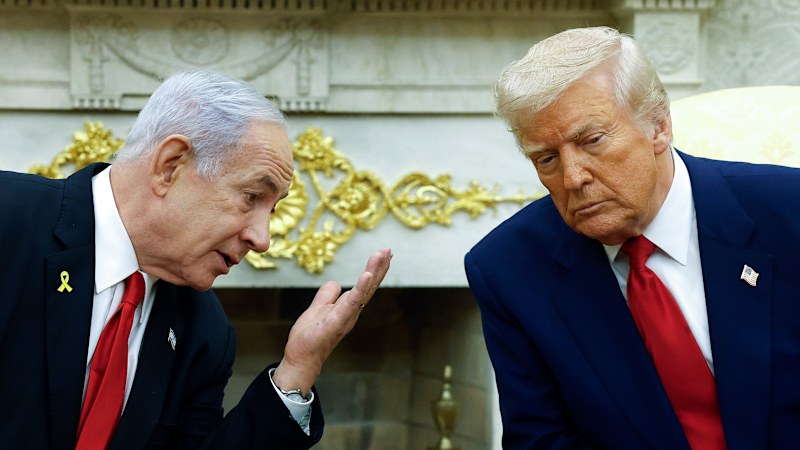 Trump hosts Netanyahu and Zelensky in White House