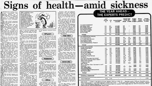 The first Age Economic Survey, for 1979.
